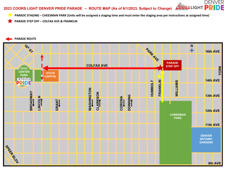 Coors Light Denver Pride Parade DENVER PRIDE