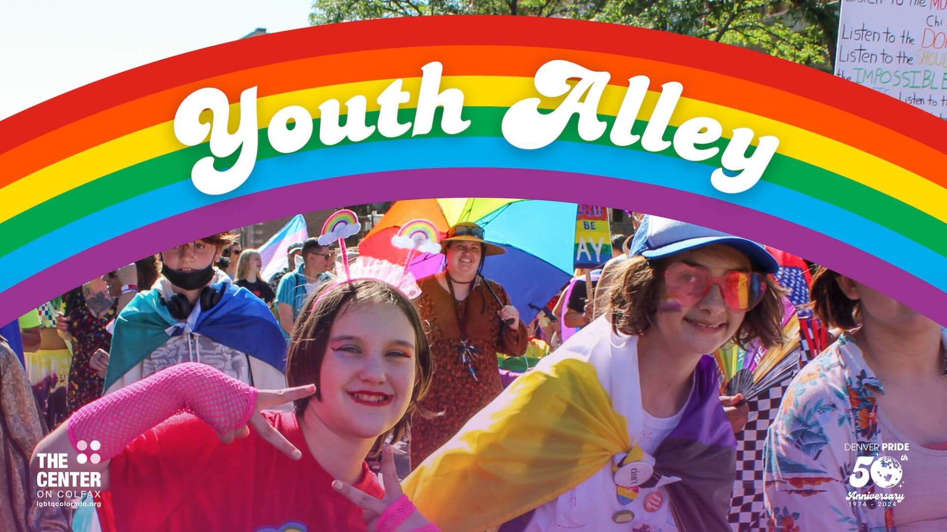 Youth Alley at Denver Pride 2024