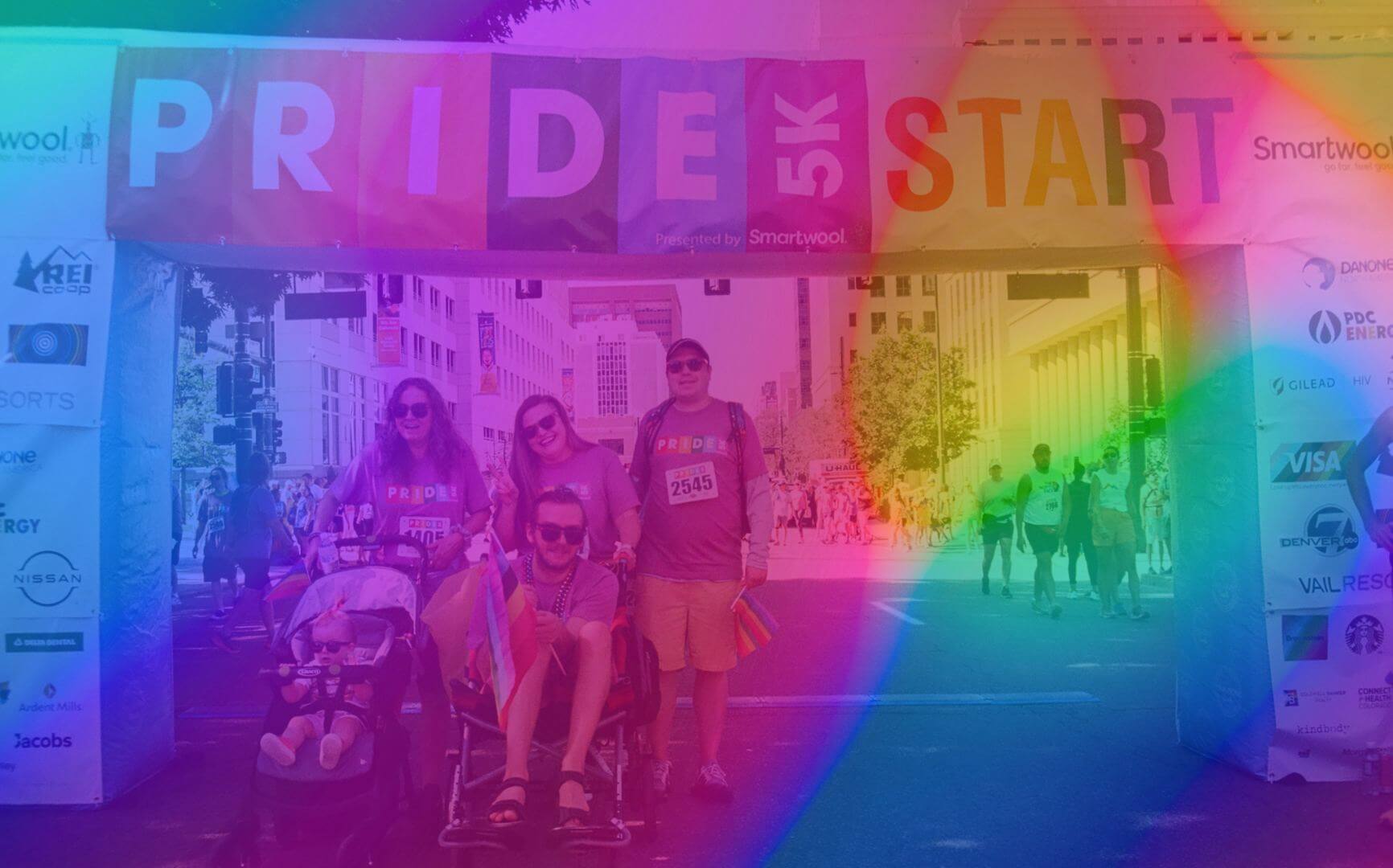 Pride 5K Participant Login Website Photo