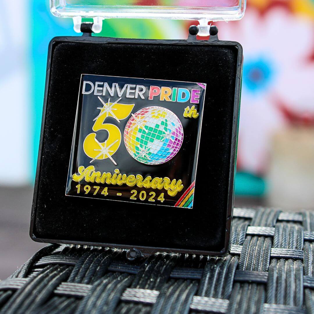 Denver Pride 50th Anniversary Pin