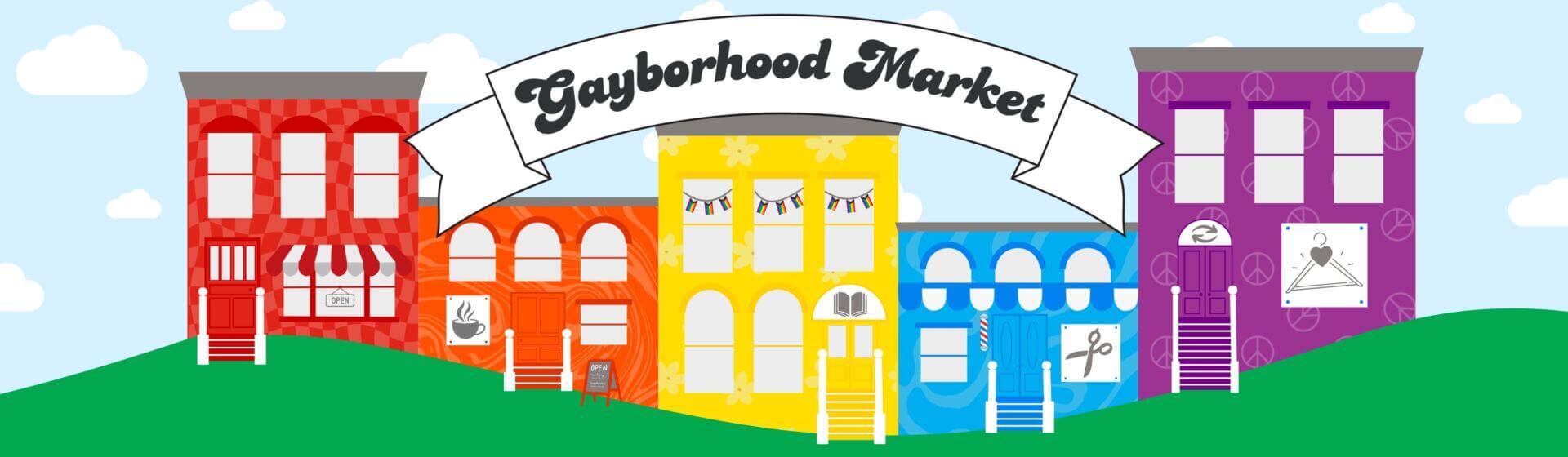 Gayborhood (3840 x 1120px)