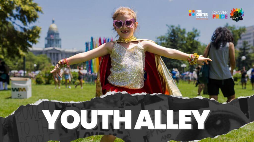 Youth Alley at Denver Pride 2025
